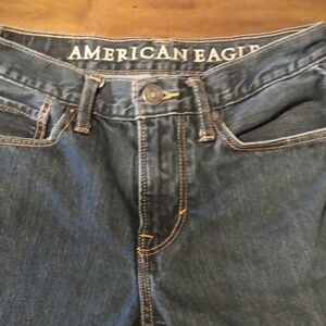 American Eagle Outfitters Men's Dark Denim Jeans